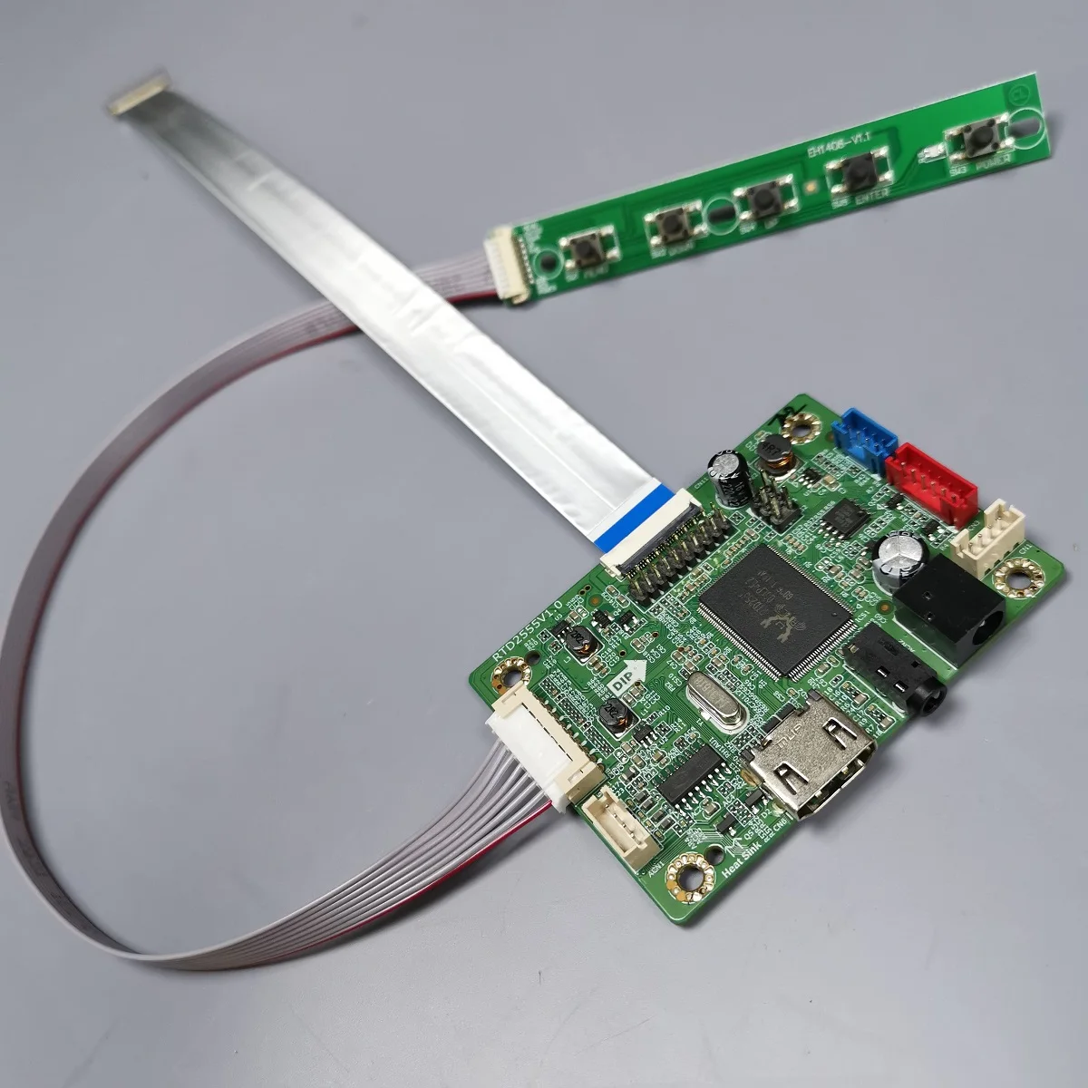 eDP universal driver motherboard kit fits the default 1920X1080 resolution for 1366X768, 1024X600, 1280X800, 1920X1200