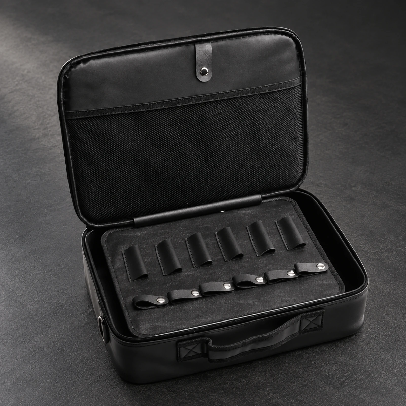 Hairdressing Tool Case Professional Barber Tool Case Hair Styling Accessories Organizer Multi Compartment Multiple Pockets