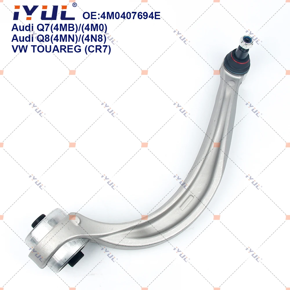 Front Lower Suspension Control Arm Curve For Audi Q7 4MB 4MG Q8 4MN A8 4N8 VW TOUAREG CR7 4M0407693E 4M0407694E