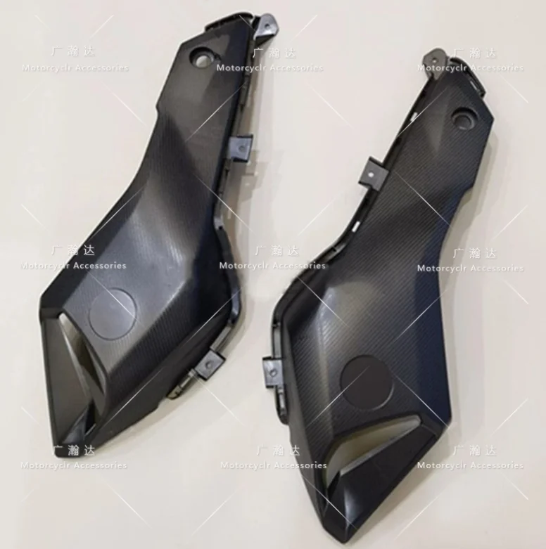 Front Tank Side Cover For Yamaha FZ-07 MT-07 Motorcycle ABS Injection Kit FZ07 MT07 2014 2015 2016 Matte Black Carbon Face