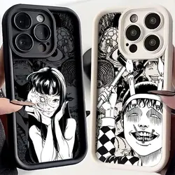 Junji Ito Terror Horror Phone Case For Samsung Galaxy A16 A06 A35 A55 A25 A05s A15 A54 A34 A24 A14 A05 4G 5G Soft TPU Back Cover