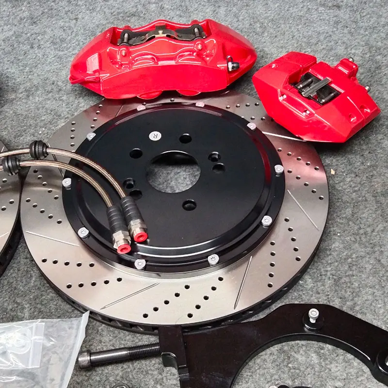 

High quality front red GT6 with 380*34mm disc&rear daul caliper GT4 with 380*28mm rotor for Ford Mustang 5.0 Ltr. V8