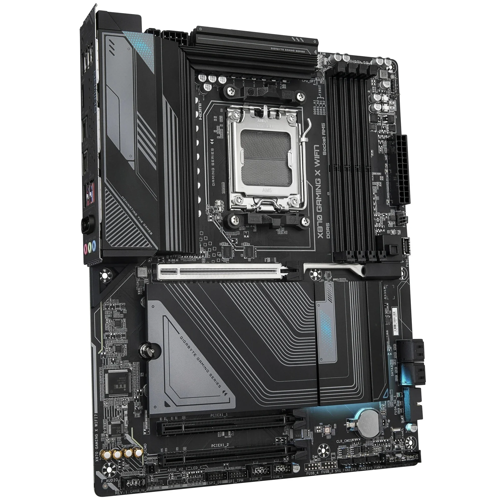 X870 GAMING X WIFI7 Magic Eagle ATX Motherboard Supports Latest AMD9000 Series Four Integrated SATA for Desktop