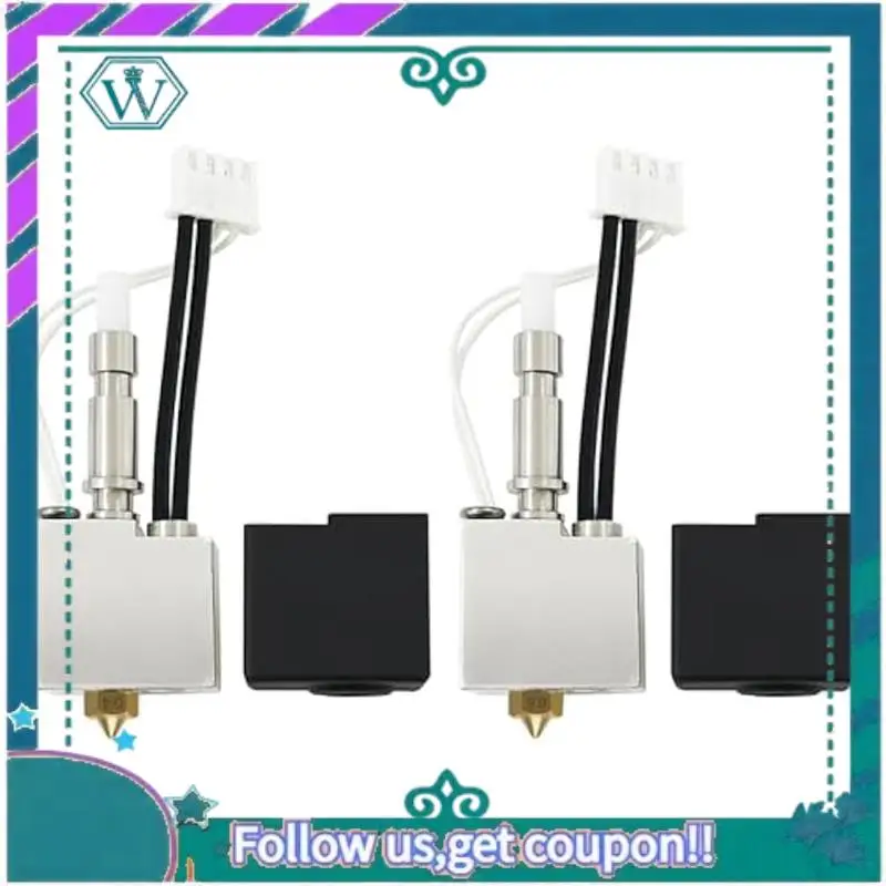 

Комплект Hot End для принтера A75Q-3D Kobra S1, экструдер Hotend для Anycubic, аксессуары для 3D-принтеров