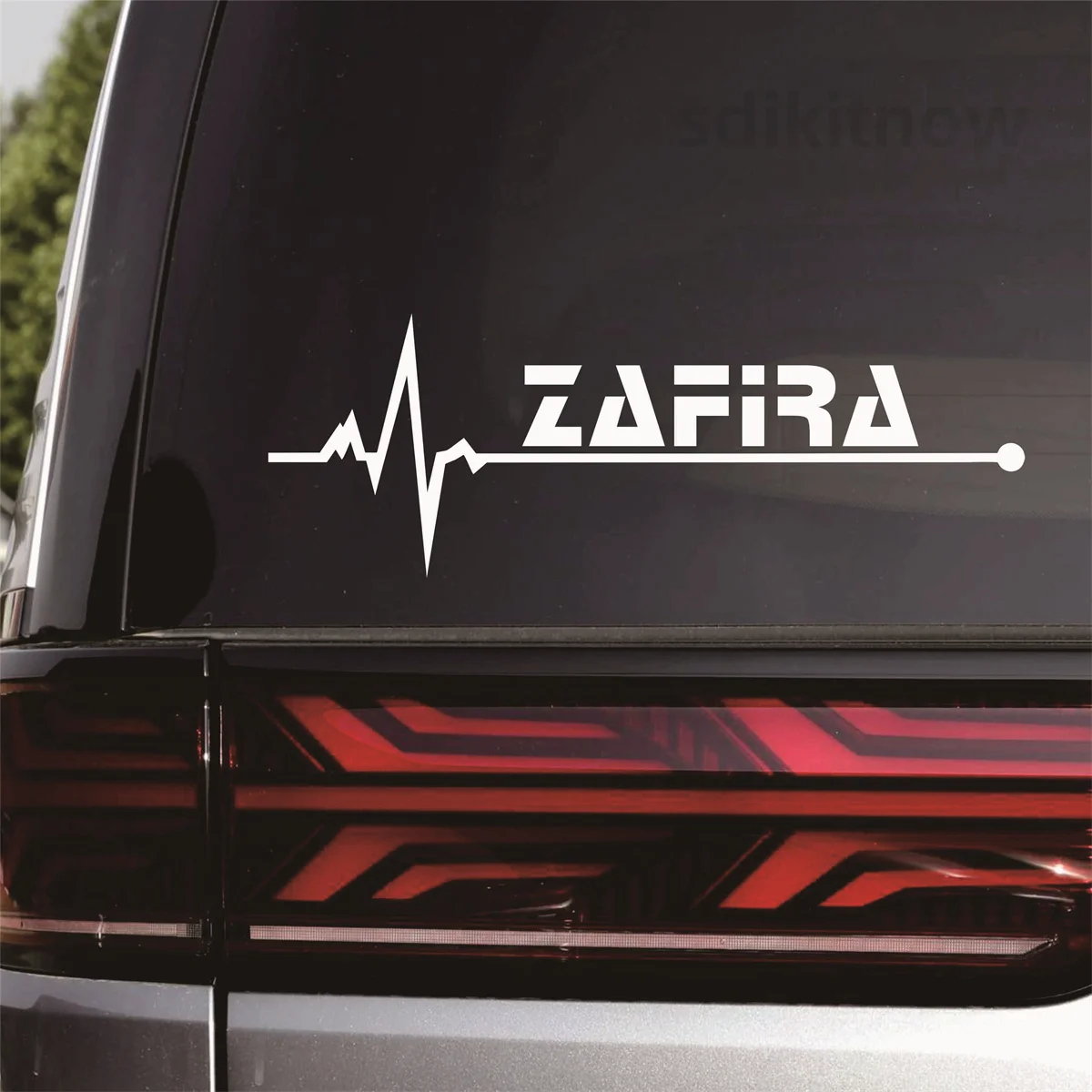 2pcs/lot Car Sports Sticker Fashion Bumper Trunk Door Decal Styling Decoration For OPEL ZAFIRA A B C 2022 2021 2020 2019 2018