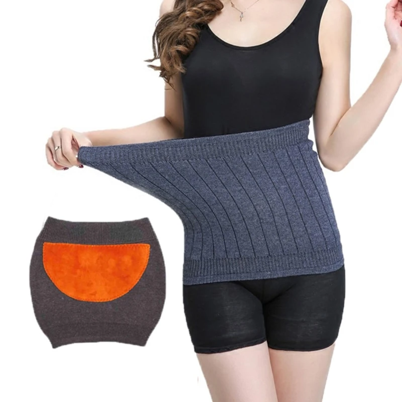 Elastic Waist Warmer Back Support for Cold Weather Comfortable Back Heat Protections Kidney Warmers for Women Girl M6CD