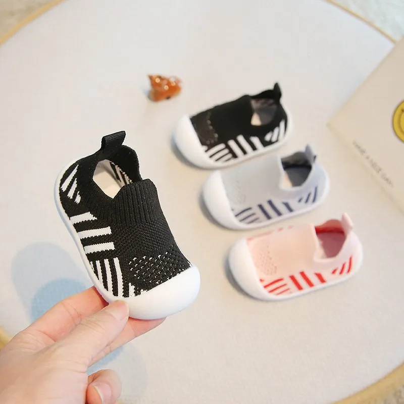 

New gradient color simple personalized baby toddler shoes non-slip infant and toddler insulation baby shoes