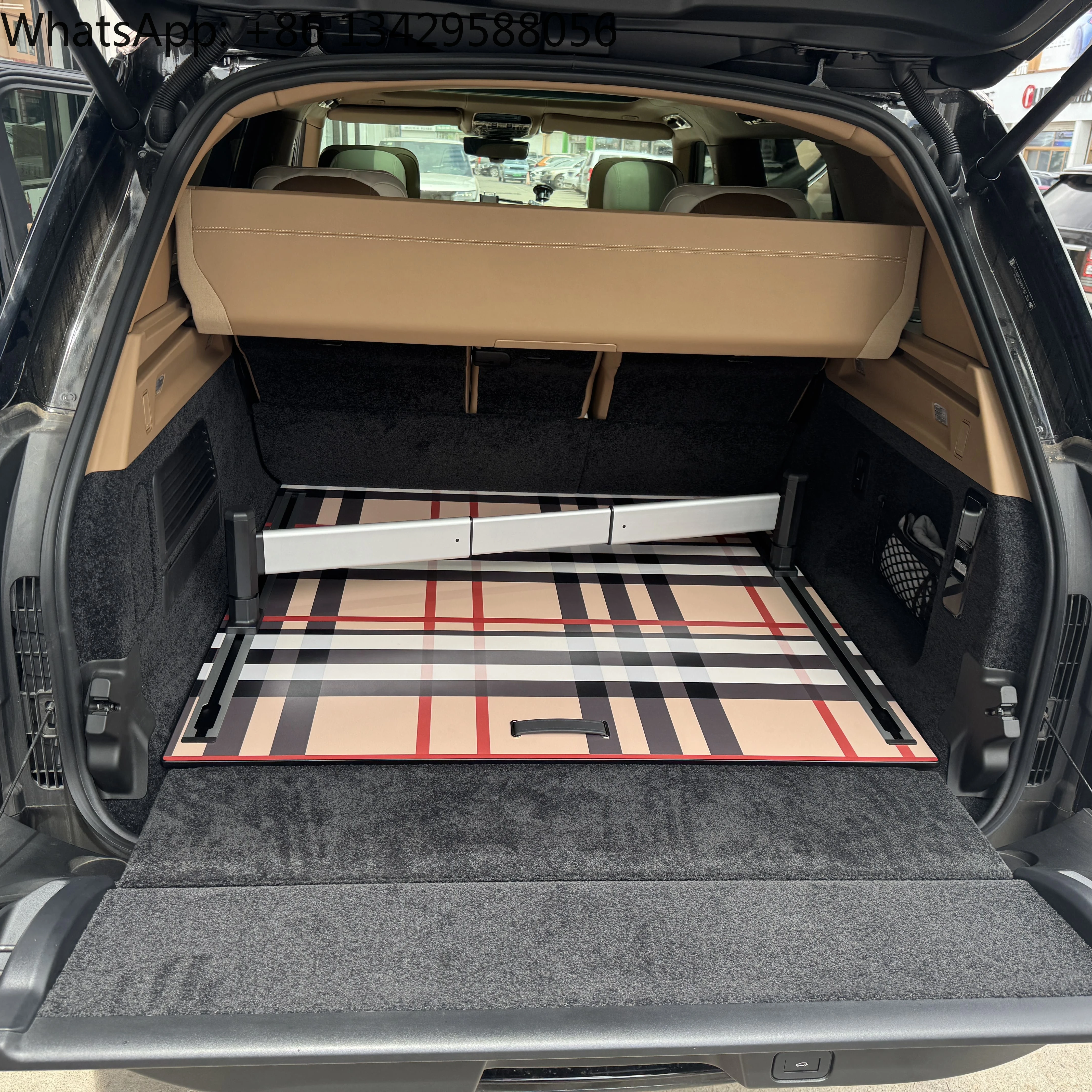 

Premium Trunk Partition & Cargo Mat Set for New Range Rover Vogue Custom Fit,Luxury Finish