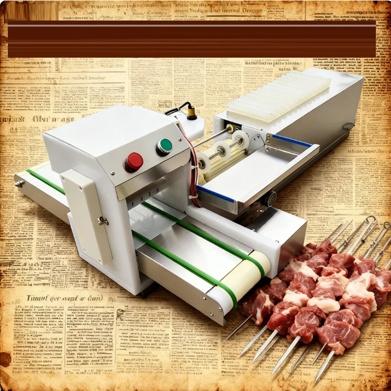 

Automatic Skewer Machine Vegetable Skewer Machine Kebab Maker Machine
