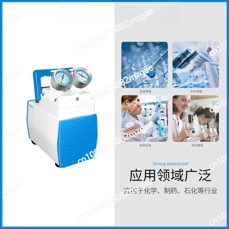 Pompe à vide à membrane HG, filtration d'aspiration de laboratoire, pression positive et négative, petit multi-robinet, anticorrosion, sans huile