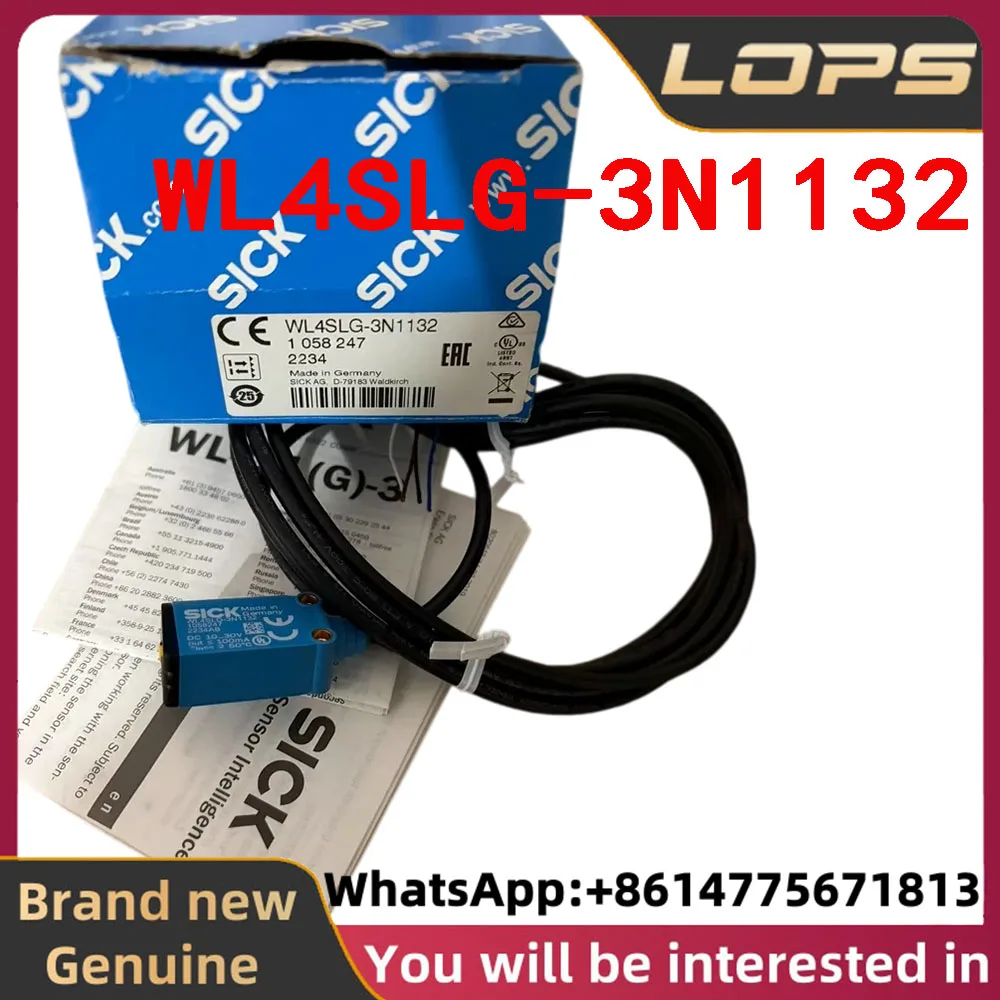 WL4SLG-3N1132 Brand new original SICK 1058247 photoelectric sensor in stock, welcome to consult