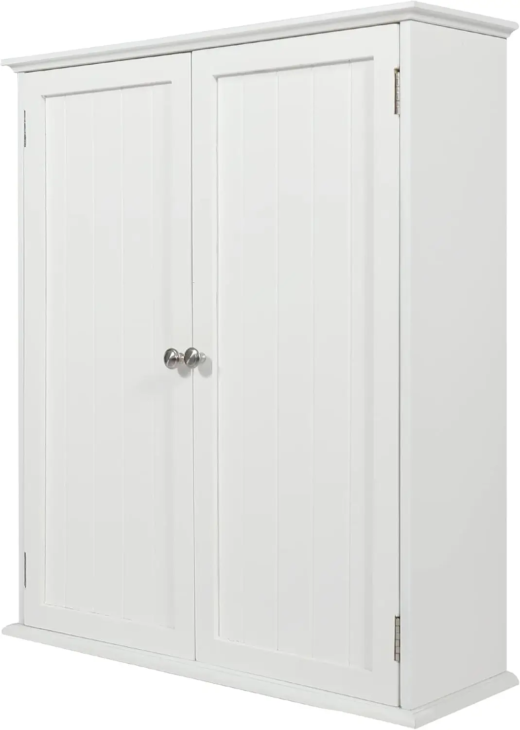 

Length Bathroom Cabinet Wall Mounted,Over Toilet Storage Cabinet with 2 Doors and Adjustable Shelves,Wood Medicine Cabinet for B