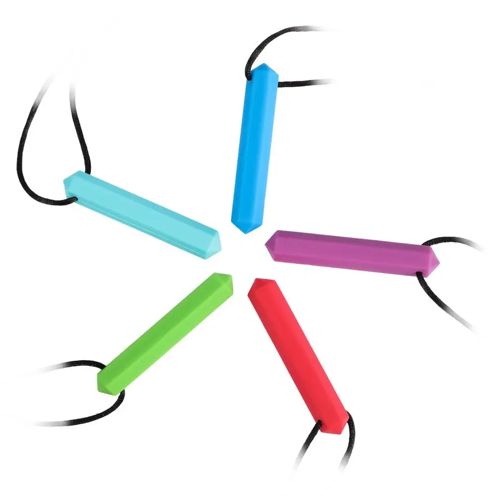 ADHD Biting Chewing Pendant Teether  Teething  Chewy  Sensory Chew