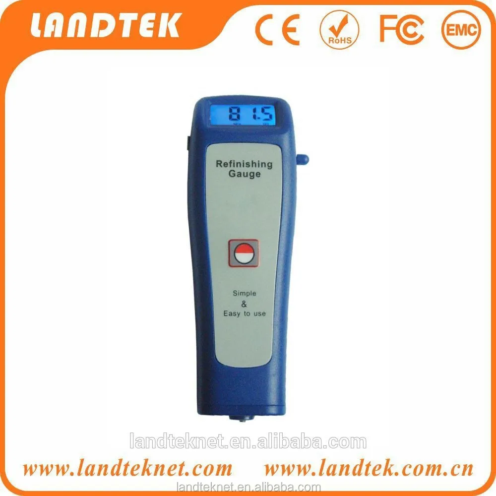 Digital Coating Thickness Meter Car Paint Thickness Gauge F/NF) 0-1250um Mini Type CTG-07