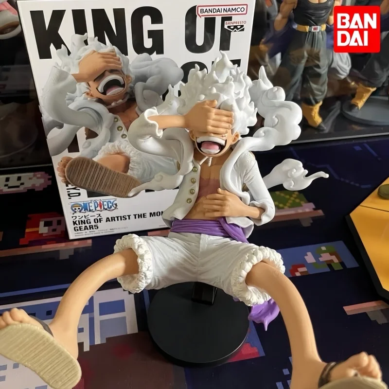 

In Stock Original Bandai Banpresto One Piece Gear5 Ver. Pvc Dxf Nika Monkey D. Luffy Anime Figure Collectible Model Toy Gift