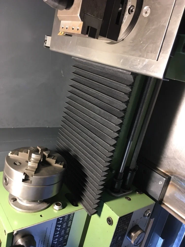 高品質cncマシンベローズカバー-l180mm-x-w383mm-x-h265mm