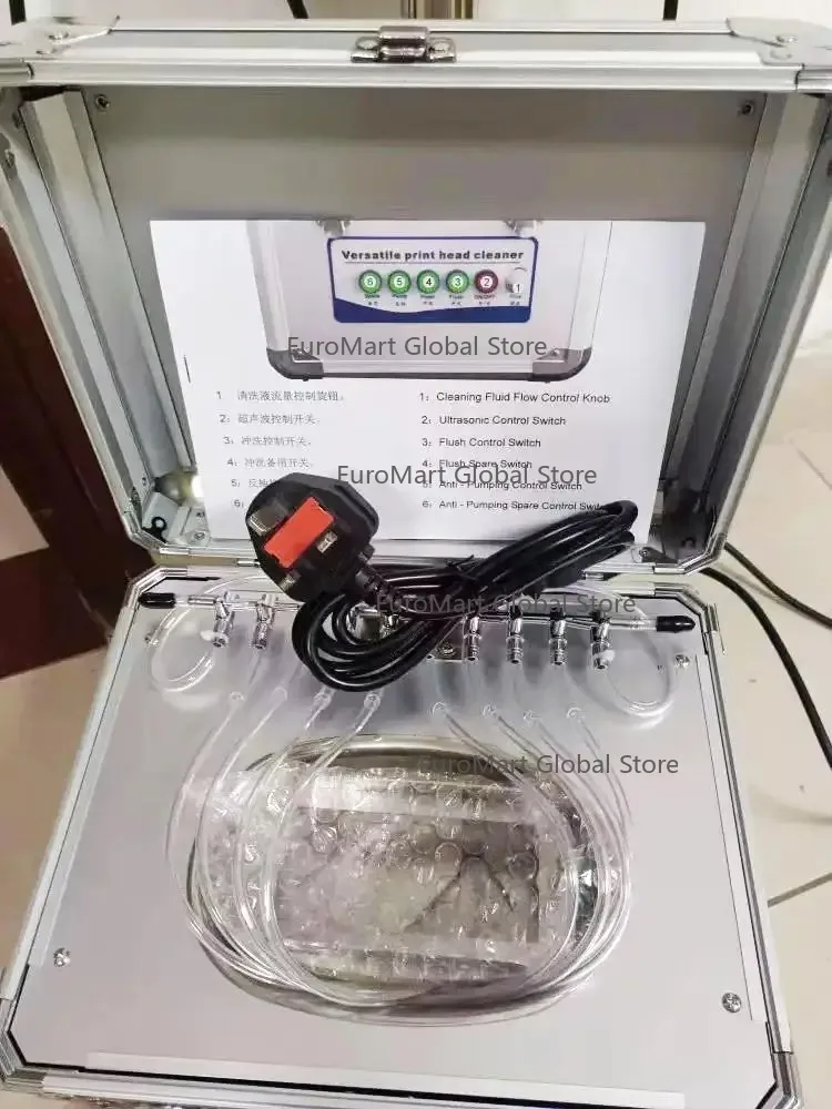 

Easy Operation Automatic Ultrasonic Print Head Cleaner Compatible For I3200 Xp600 Tx800