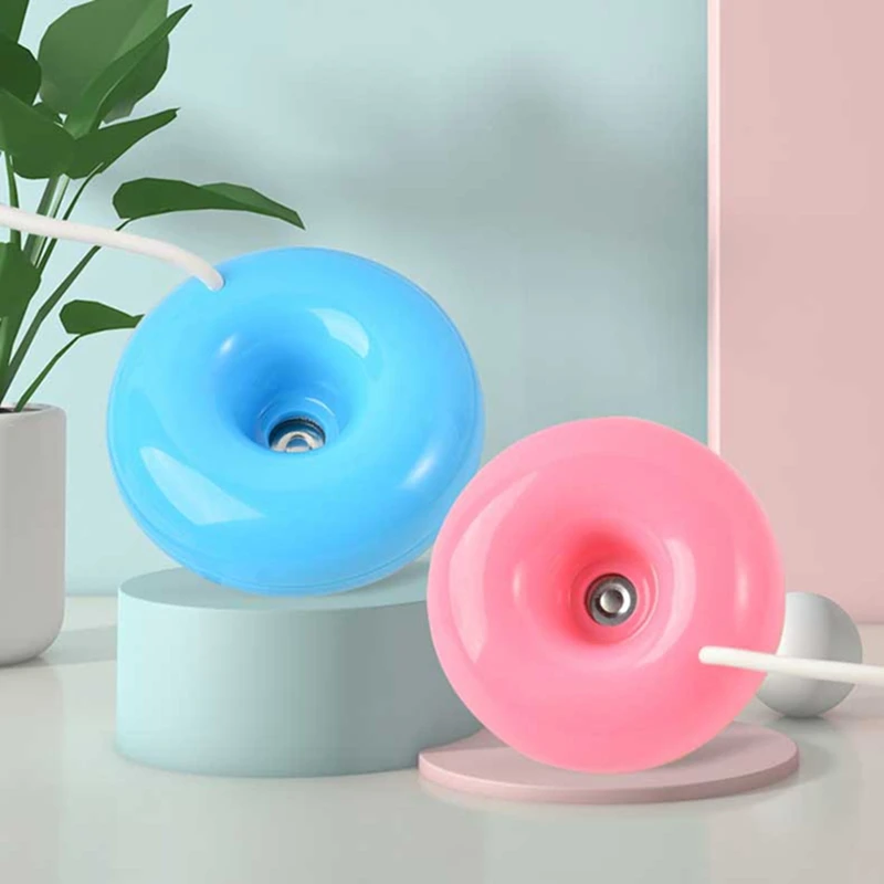 

Mini Donut Shaped USB Humidifier Negative Ion round Desktop Air Purifier Home Office Donut Steam Diffuser Mini Sprayer 2026 New
