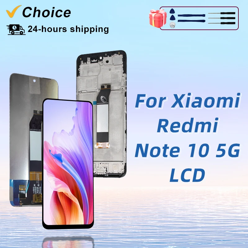 Choice For Xiaomi Redmi Note 10 5G LCD Display Digitizer For Xiaomi POCO M3 Pro 5G Touch Screen M2103K19G  LCD Replacement Parts