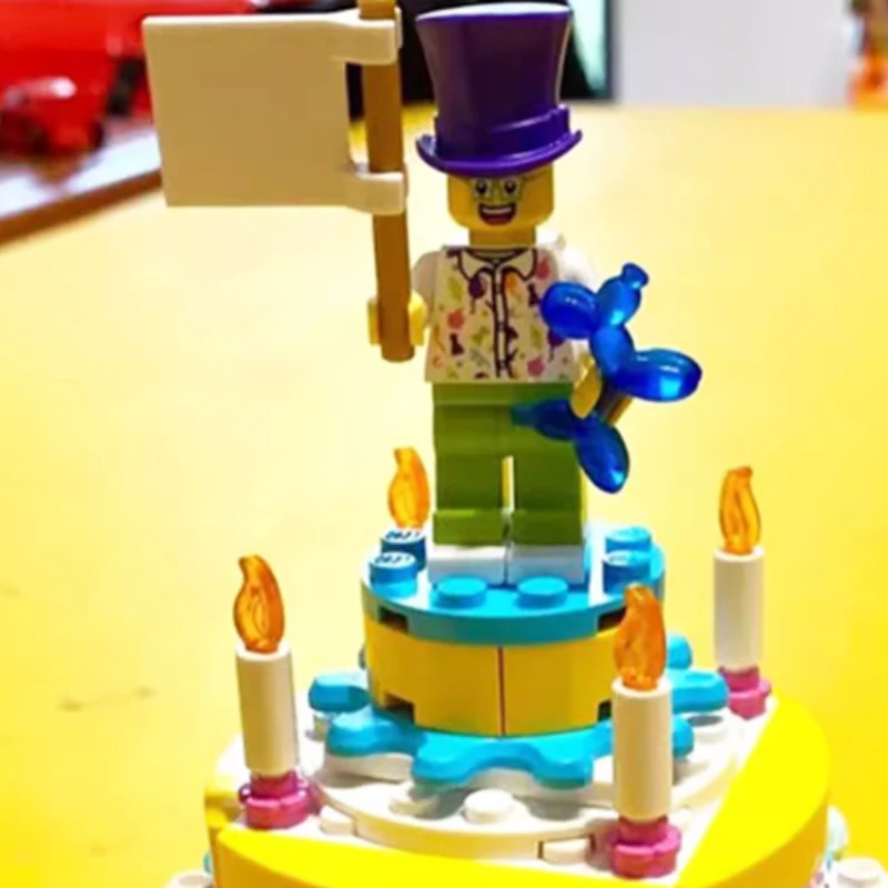 LEGO 40382 Birthday Cake, Boys and Girls, Block Toys, Children's Birthday Gifts, Children's Day Gifts