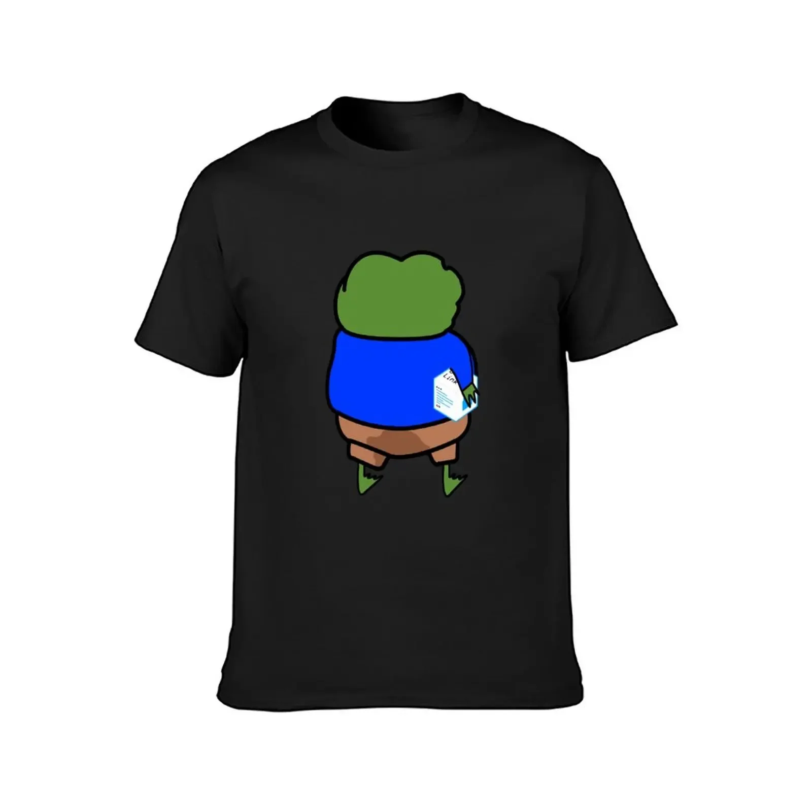 Chainlink The Frog and his link cube T-Shirt anime clothes shirts graphic tee mens shirts graphic tee