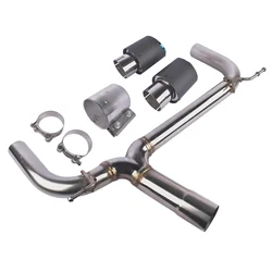 AP03 Axle Back Exhaust Muffler Kit Carbon Tip for 2012-2016 BMW 335i F30 435i F32