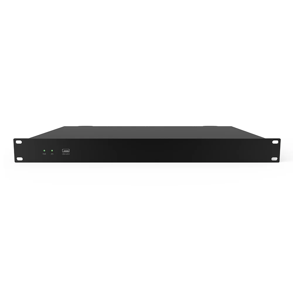Standalone 4x4 16x16 ADI SHARC 21489 DSP Audio Processor 48K 24bit Dante Multi-Room Speaker System 12CH 1 Year Warranty