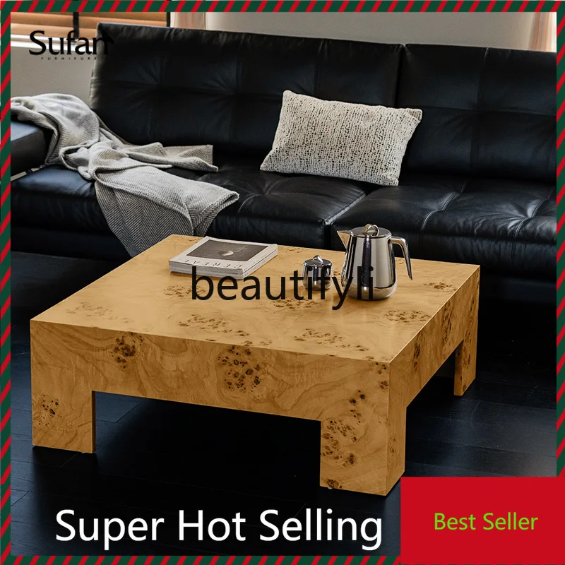 

Gilt retro old money wind/medieval combination tree tumor coffee table side table G1218