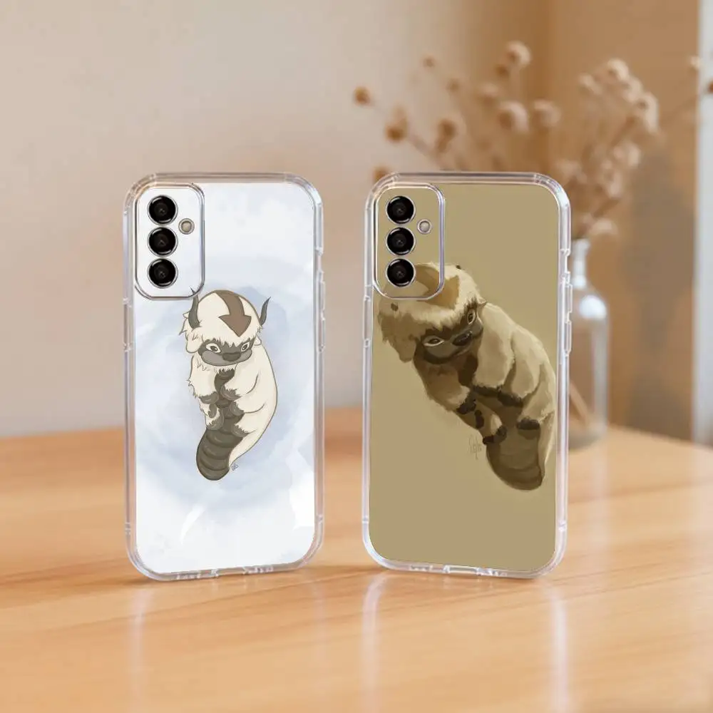 

Avatar 12A-Appa Y-Yip Phone Case For SamsungA10,12,20,21S,30,31,40,50,51,52,70,71 Transparent Cover