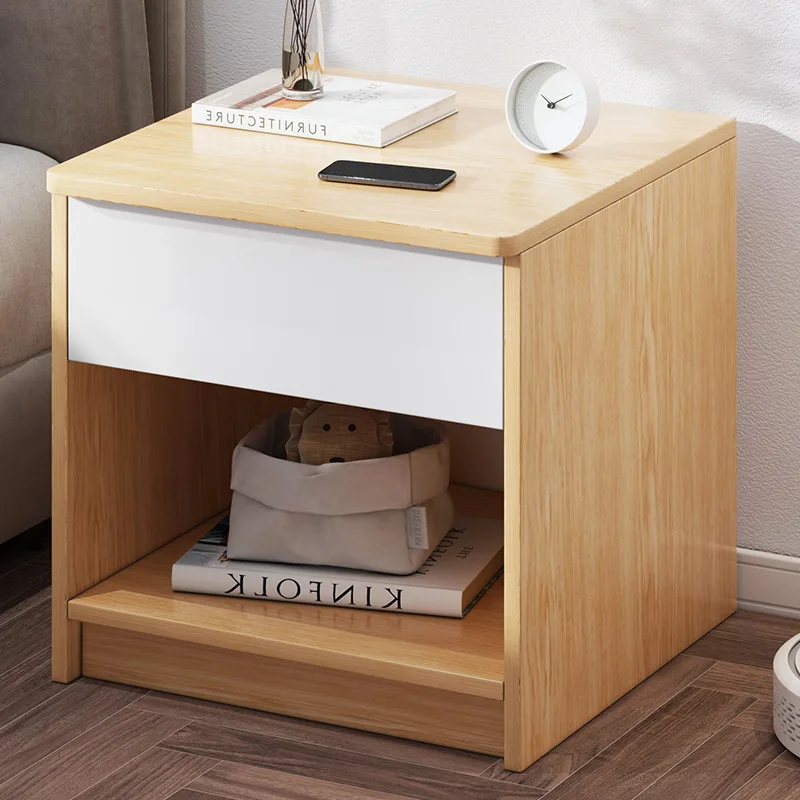 Bedside table simple modern bedroom Internet celebrity ins wind bedside table