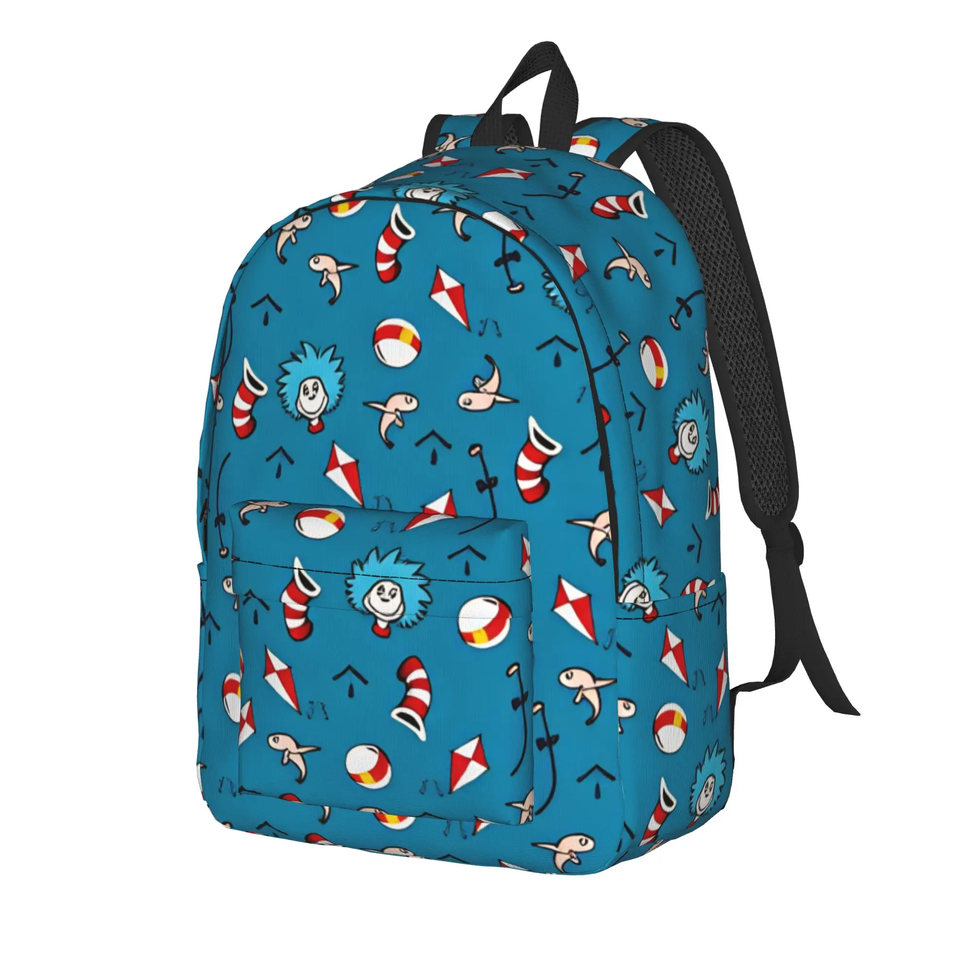 Dr Seussed Characters Read Amazing  Backpack Youth  Durable Backpacks Polyester Kawaii High School Bags Camping Rucksack