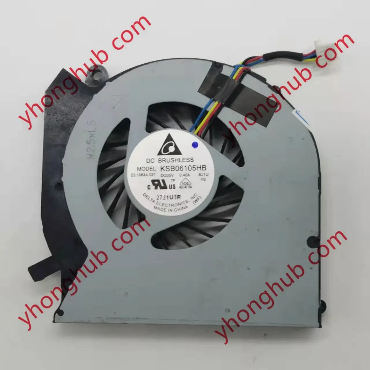 

Delta Electronics KSB06105HB BJ1U DC 5 В 0,40 А 4-проводной охлаждающий вентилятор