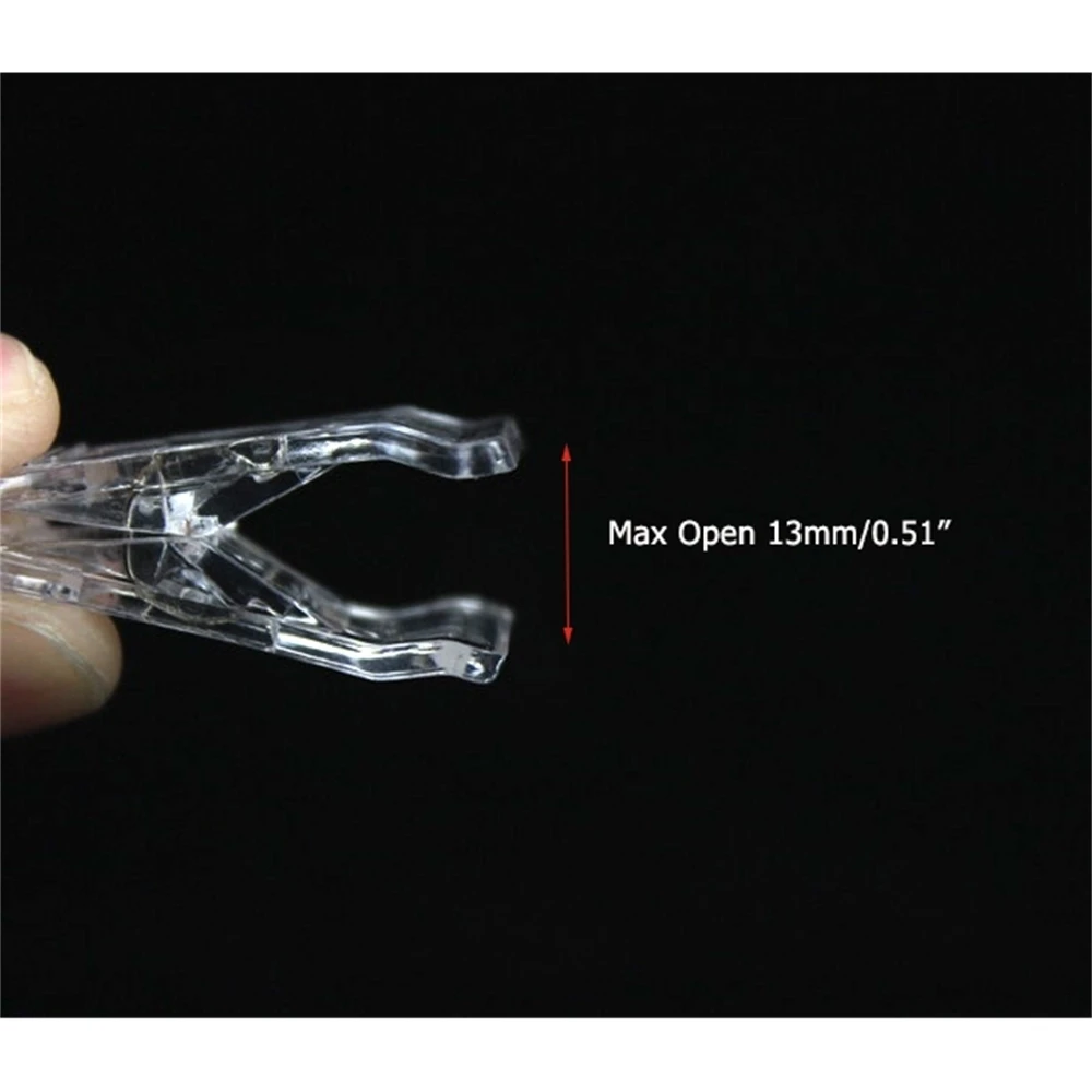 Clear Pop Plastic Sign Card Display Memo Label Holder Promotion Advertising Clips Clamp Merchanse Name Tag Snap Price Talker