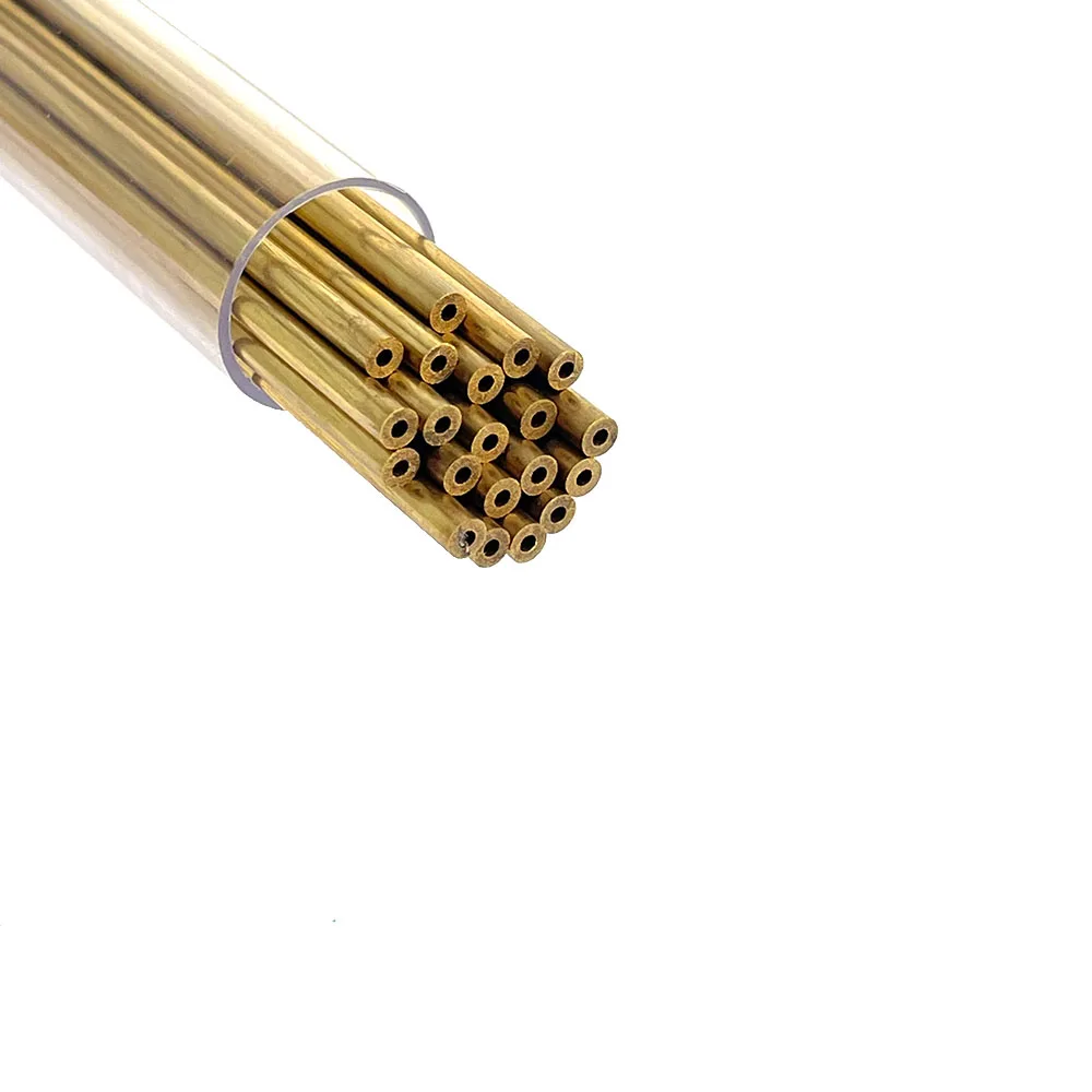 WEDM Brass Electrode Tube OD2.9*400mm Single Hole Ziyang Brand for WEDM Drilling Holes Machine