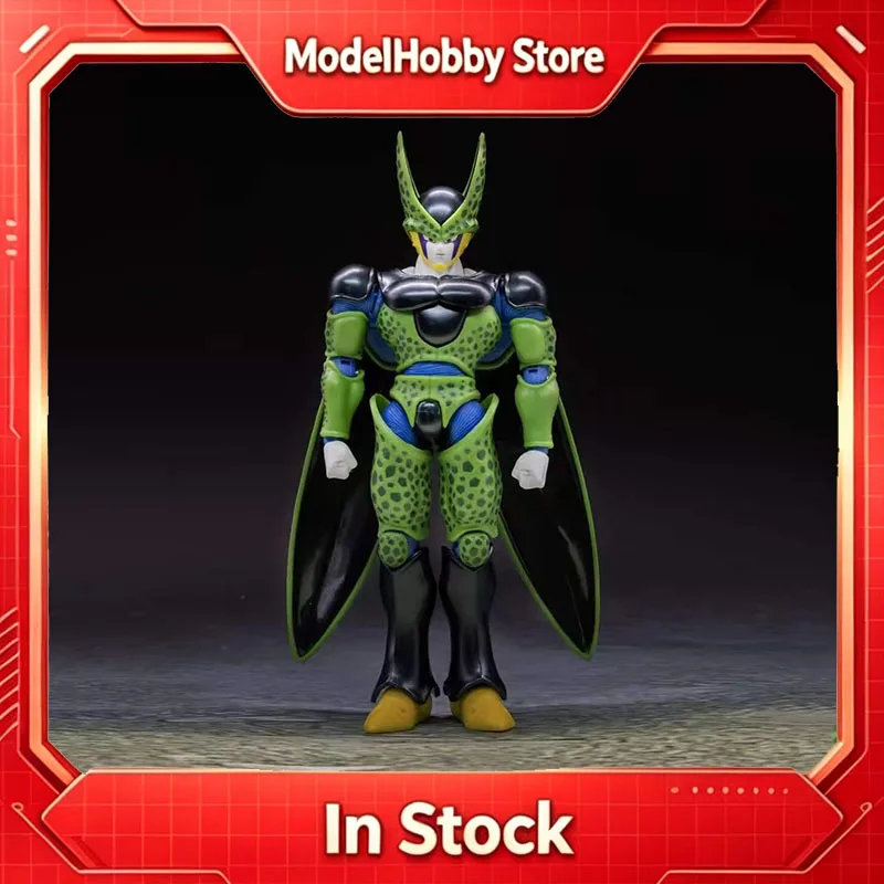 NOVO Boneco de Ação Dragon Ball Z SHF Cell com Máscara de Monstro Perfeito da KW Studio - Versão Comic Modelo de Brinquedo Deluxe