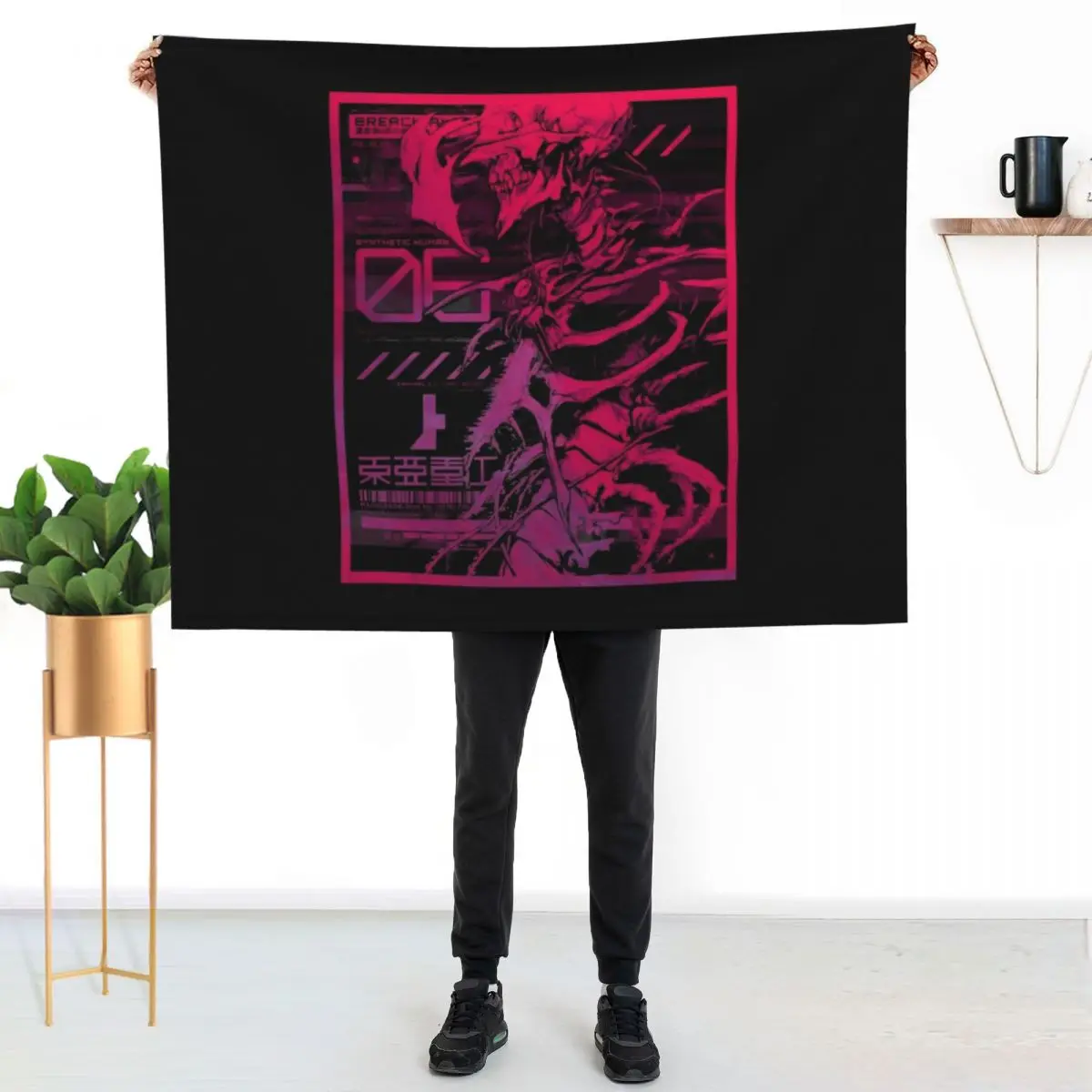 SYNTHETIC HUMAN Throw Blanket Luxury Thicken For Baby Furrys for sofa Travel Comforter Blankets