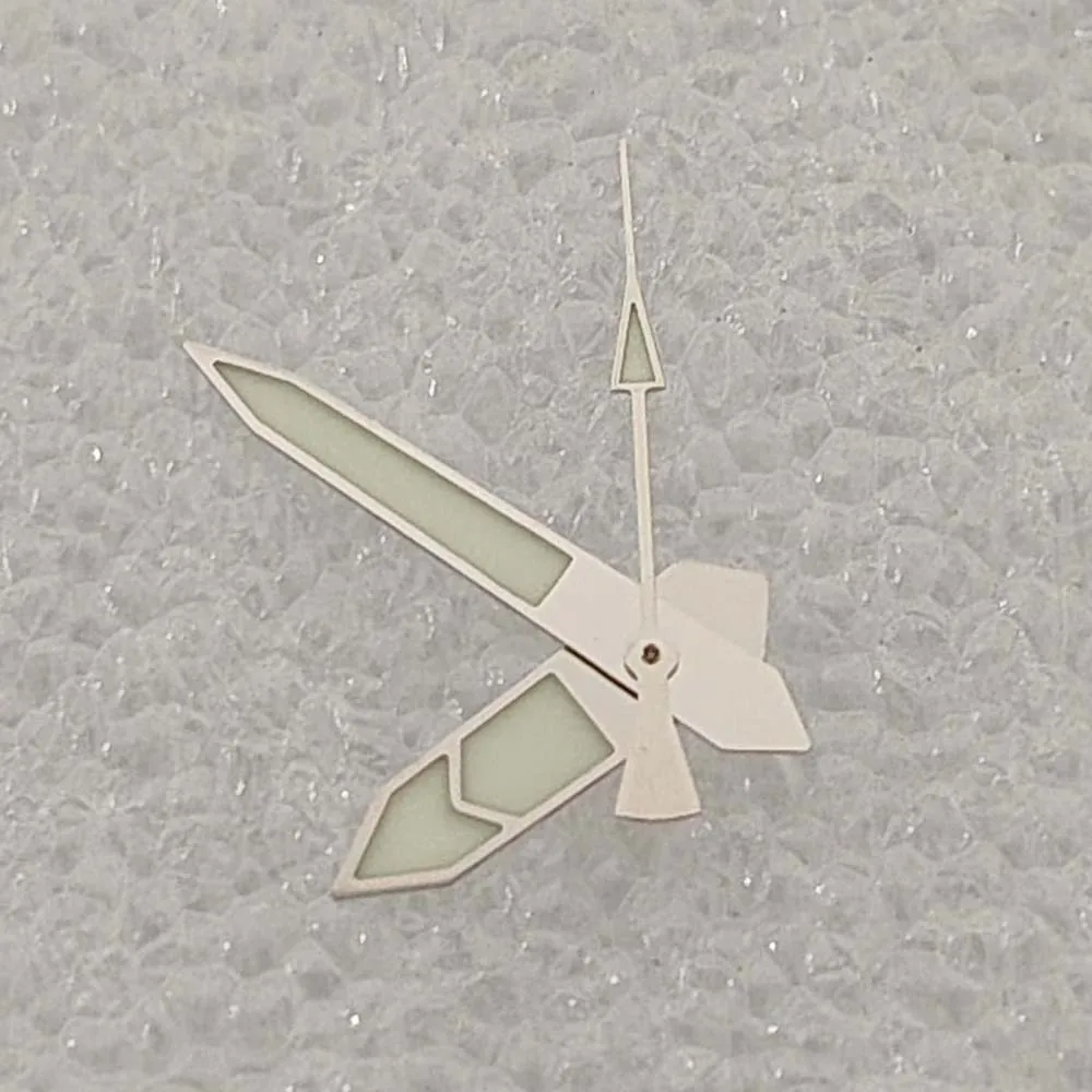 3 قطعة استبدال ساعة الأيدي 8x12.5x13 مللي متر سوبر مضيئة C3 السيف إبرة لحركة NH35/ NH34/ NH36/4R/7S/ NH70