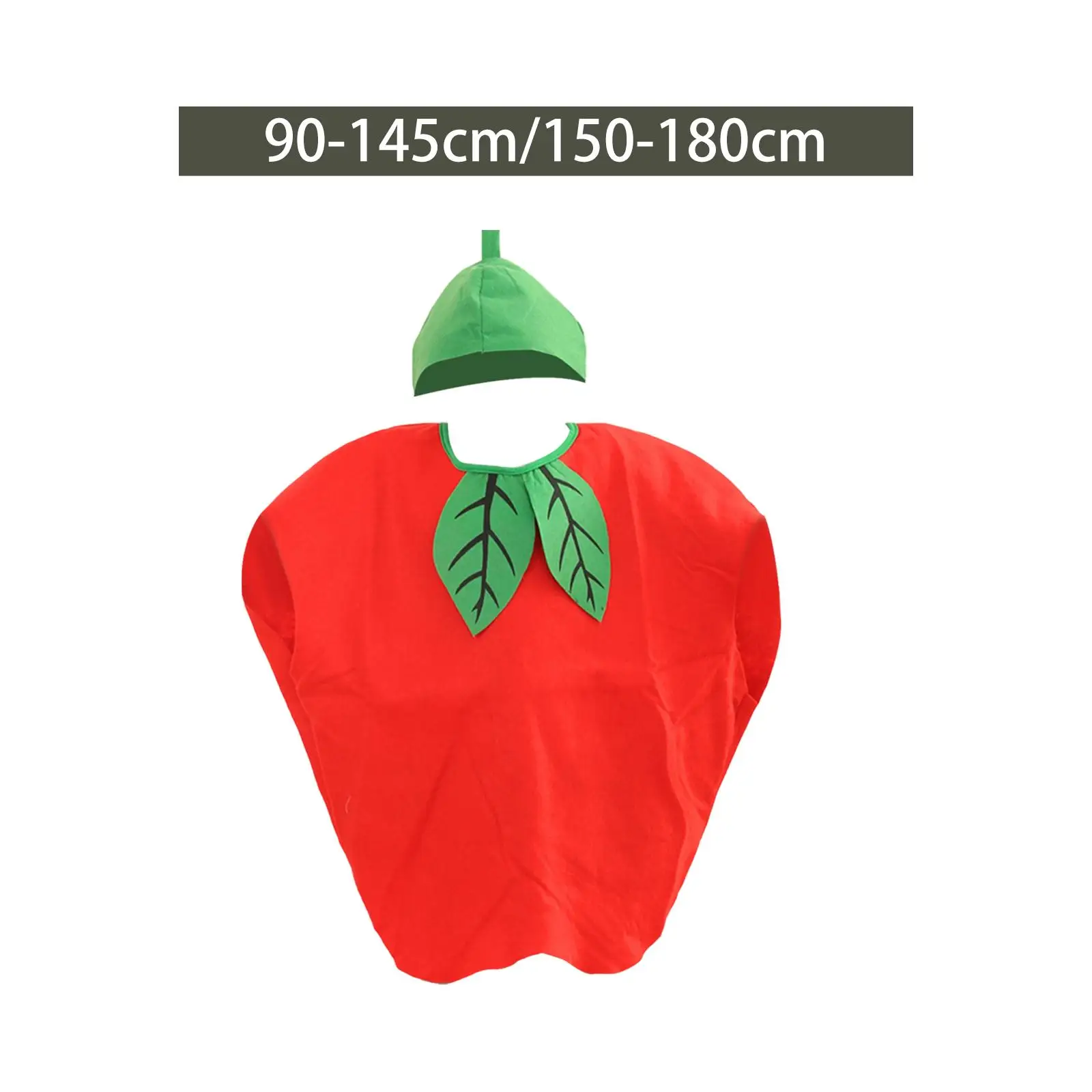 

Костюм с фруктами на Хэллоуин, удобное нарядное платье с героями мультфильмов, костюм яблока для праздника, сценического выступления, маскарада, ролевой игры, вечеринки