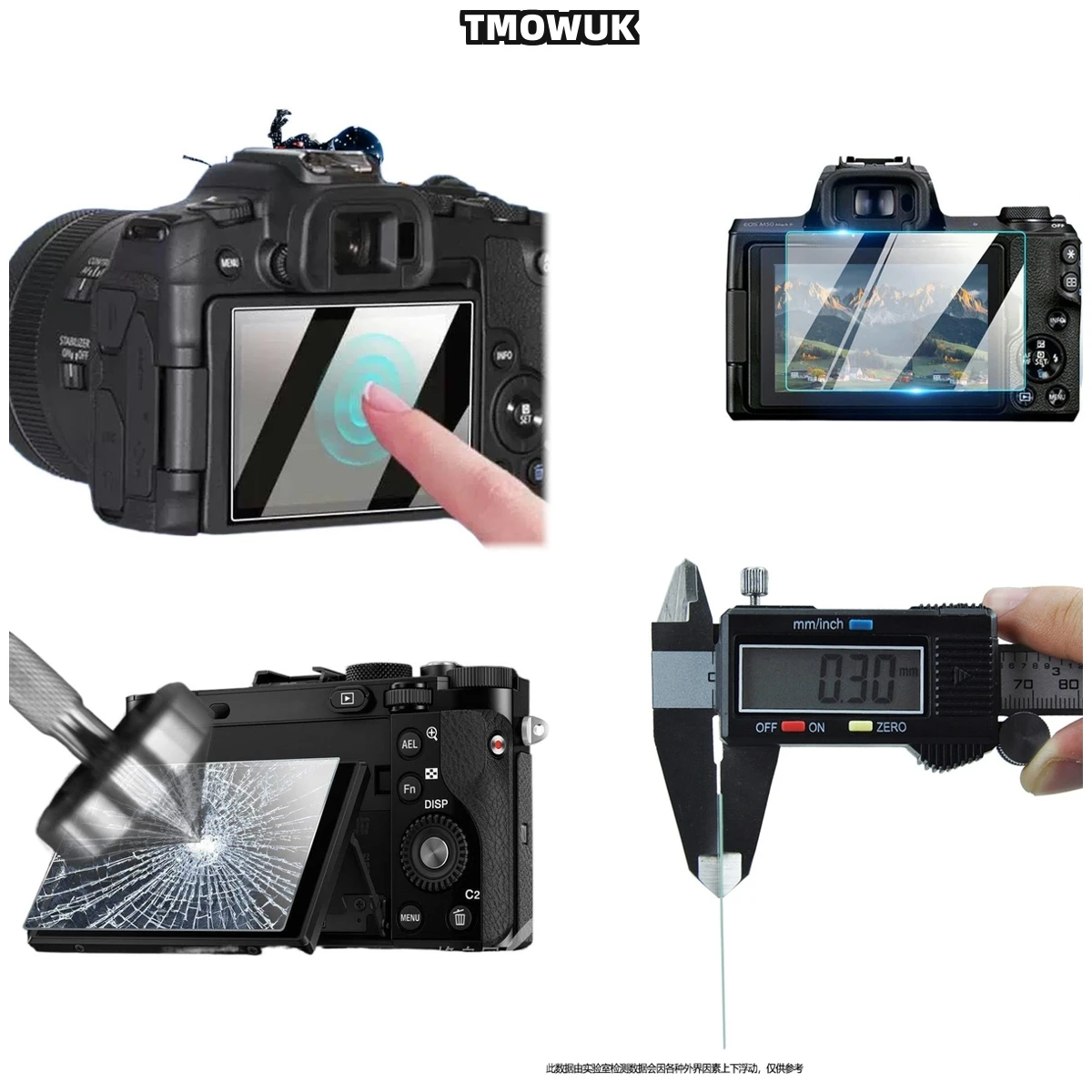 

For Nikon D3500 3300 3400 3600 3100 3200 K50, Lightweight Glass Guard, Adds Security Without Bulk.