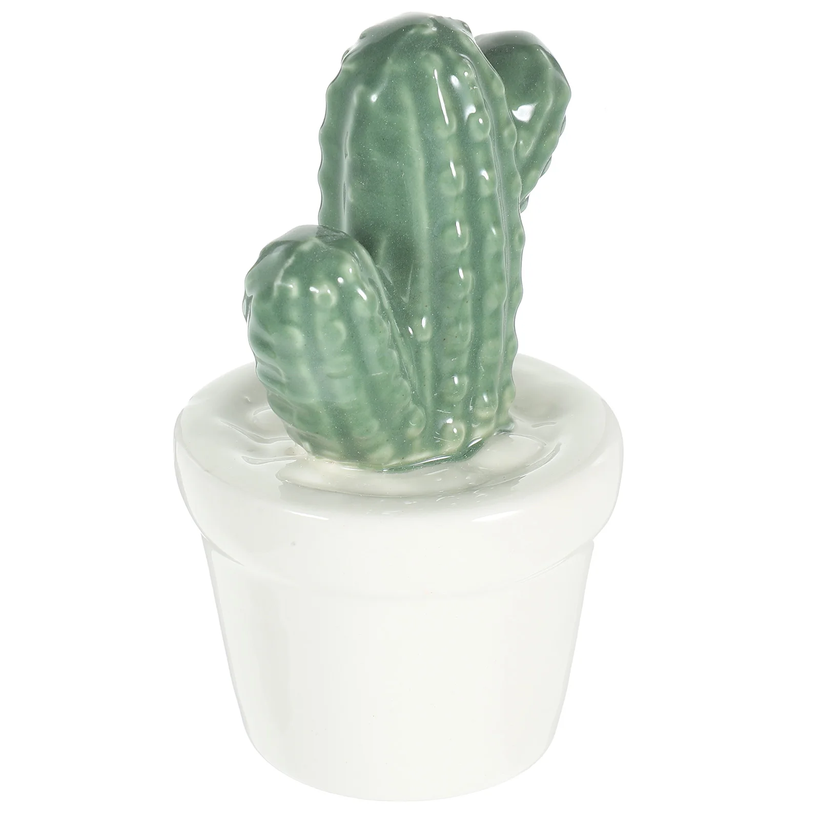 

1Pcs Decorative Cactus Craftwork Cabinet Adornment Nordic Style Home Decor Fine Workmanship Beautiful Appearance