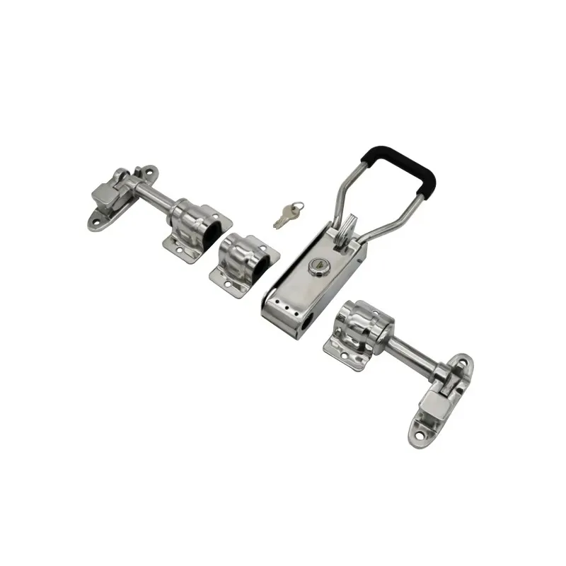 

55304Refrigerated Truck Compartment Door Latch, Container Door Four-part , Truck Compartment Accessories