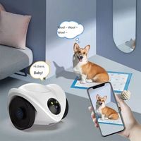 Smart Pet Feeder  1080P HD Automatic Dog Cat Toy Full House Mobile Audio Wifi Interactive Battery-Powered Dog Food