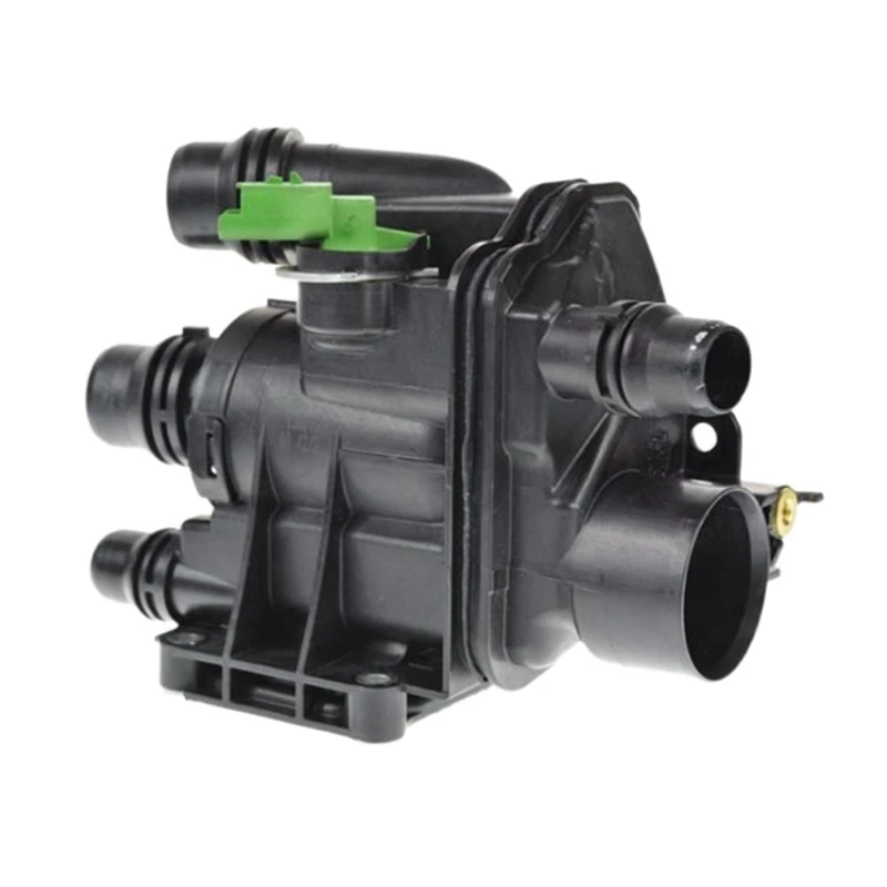 

Car Coolant Thermostat Housing 9807198480 9807119880 For Peugeot 208 308 Ctiroen C3 Picasso C4 DS3 9806243480 FR205500