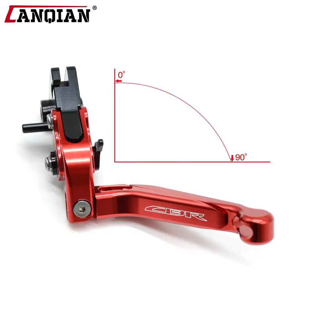 Palancas de embrague de freno de aluminio CNC para motocicleta, palanca de frenos Honda CBR, mango de calidad rápido