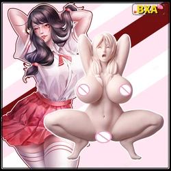 BXA- Japan Imported Silicone Men's Sex Dolls Anime Nana 1:1 Body Realistic Large Breasts 3D Vaginal Male Masturbator Products