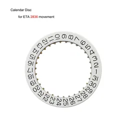 3 O'clock Calendar Date Disc Plate for ETA 2836 Movement Modified Calendar Disk Watch Accessories