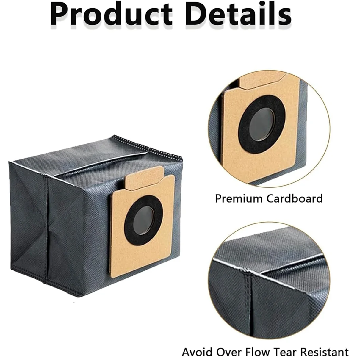 A58E-For Eufy X10 Pro Omni جهاز آلي لتنظيف الأتربة فرشاة جانبية رئيسية فلتر Hepa ممسحة منصات أكياس الغبار اكسسوارات استبدال