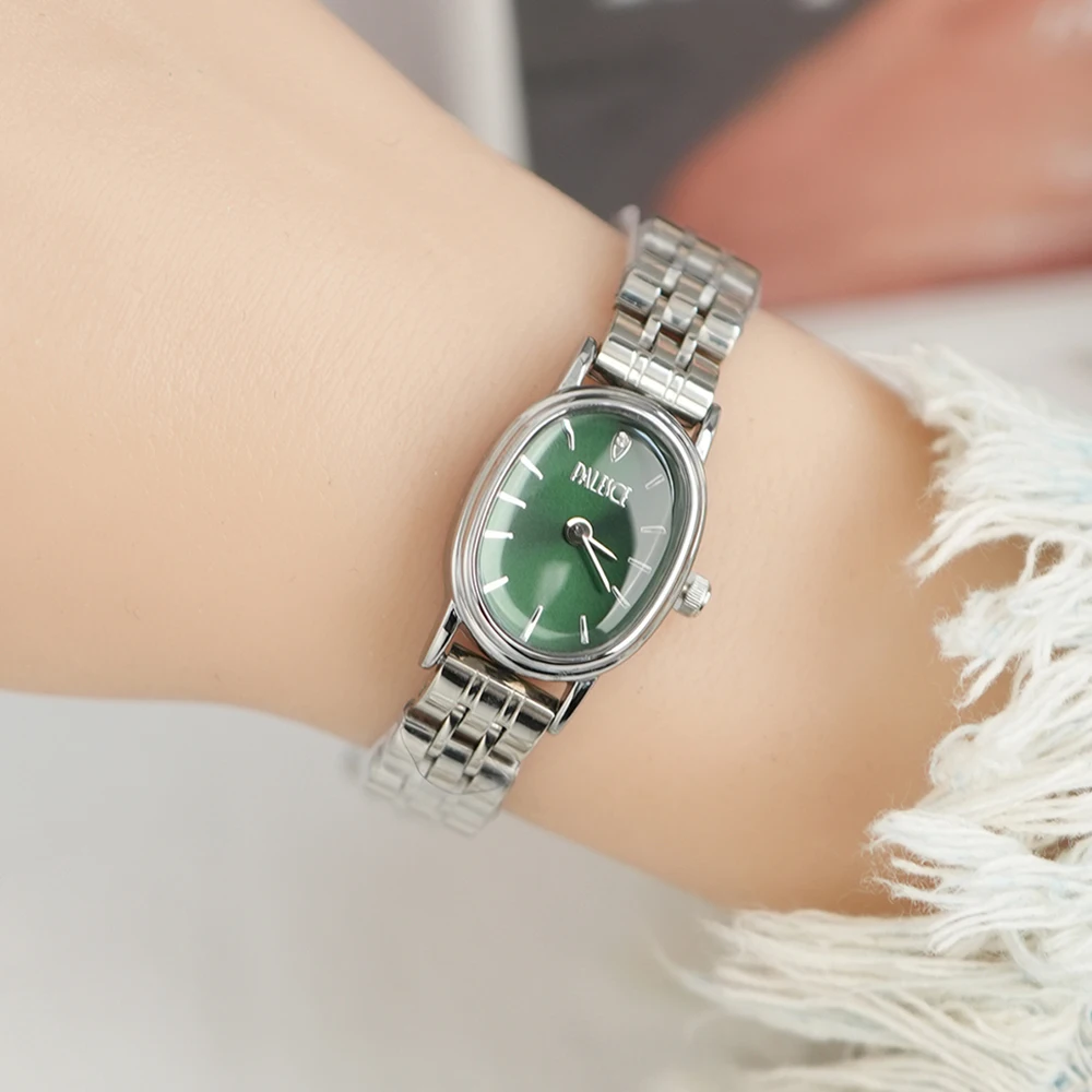 

Высококачественные модные кварцевые часы со стальным ремешком, женские легкие роскошные винтажные элегантные водонепроницаемые женские наручные часы, подарки