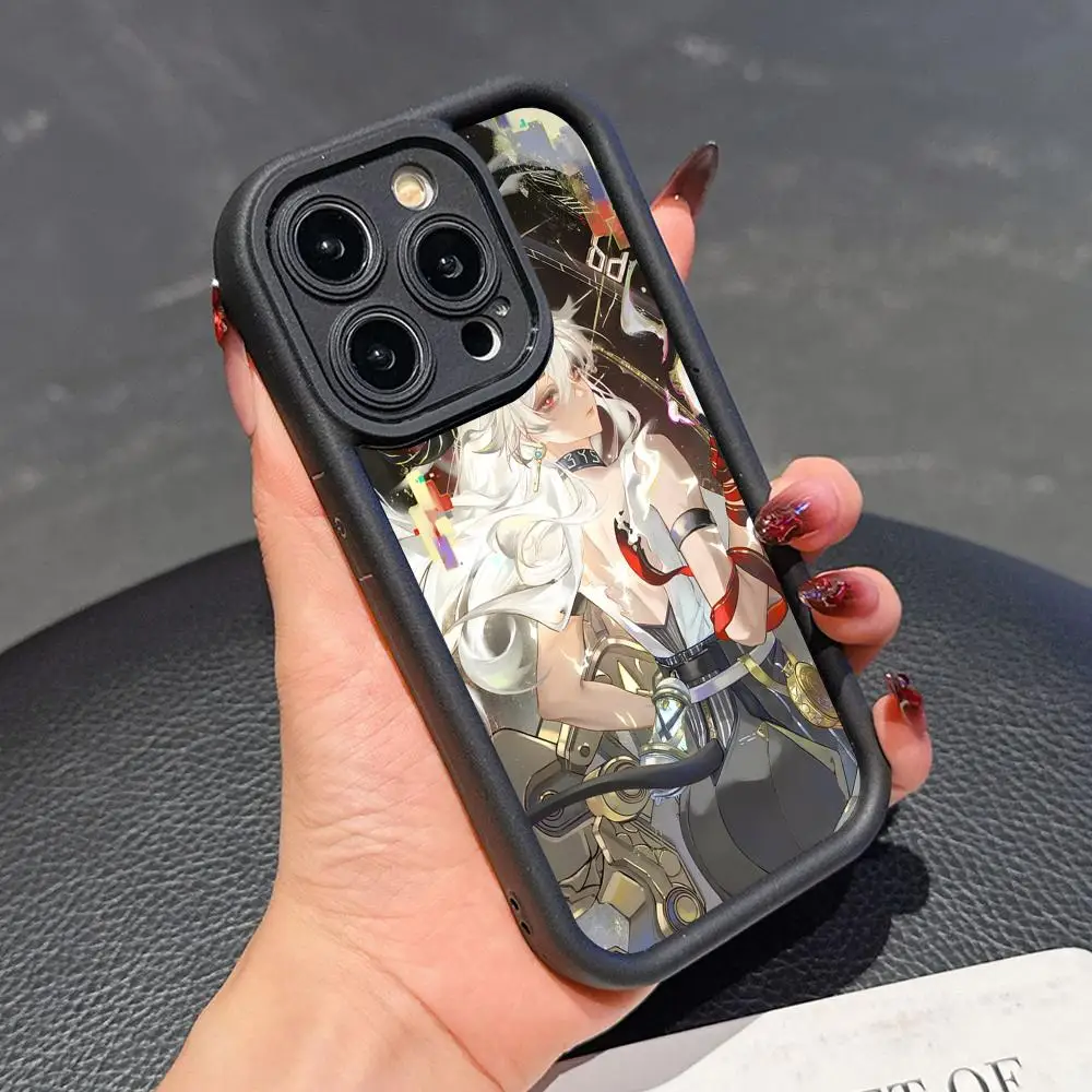 

Wuthering Waves Zani Phone Case for iPhone 17 16 15 14 13 12 11 Air Pro Max Plus Black Soft TPU Shockproof Cover