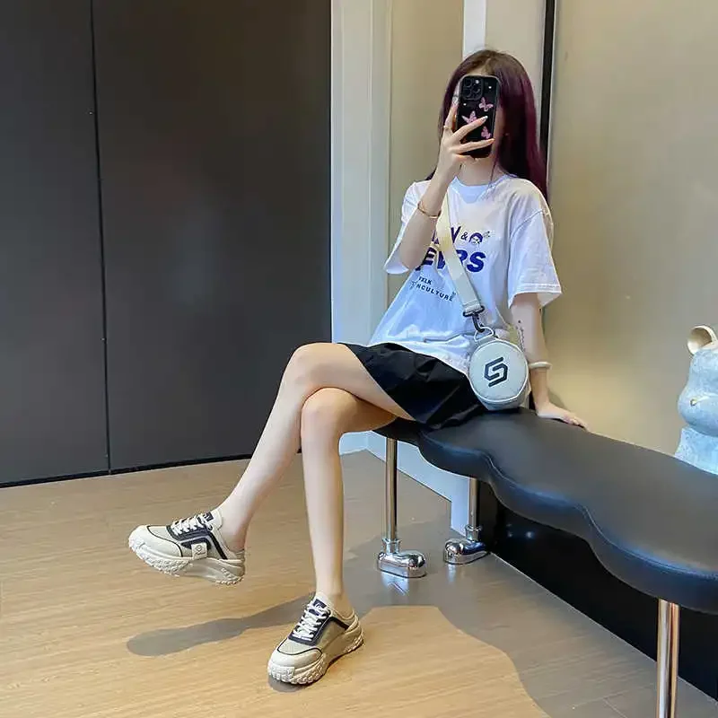 

Женская обувь в стиле хип-хоп Parkside, женские модельные туфли на низком каблуке, женские кроссовки на высокой подошве, женская обувь для гольфа, популярные спортивные зимние ботинки Temis